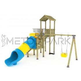 09 A Standard Wooden Playground